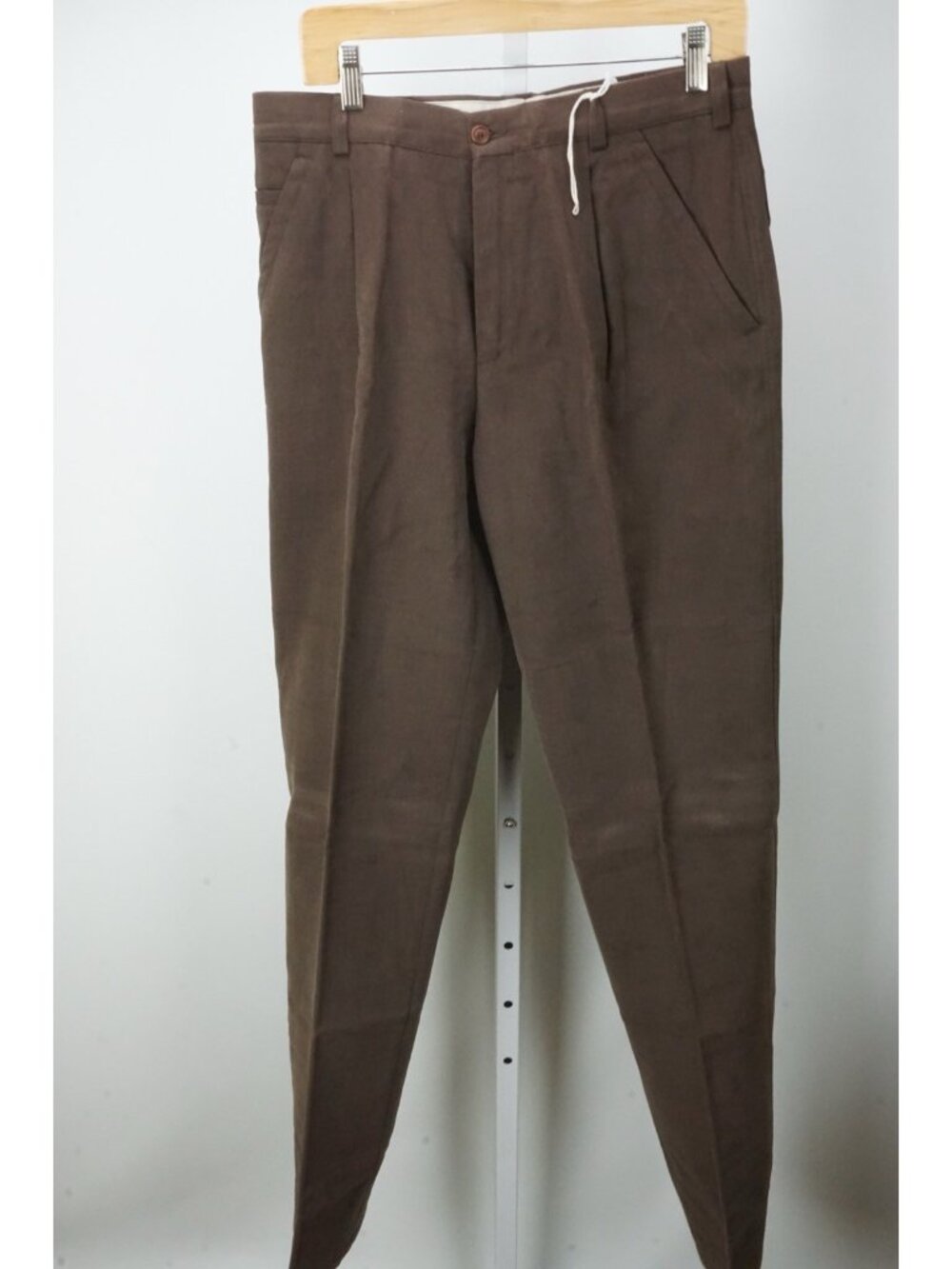 Zanella Karl Brown 100% Cotton Mens Chino Pants Sz 48 EU BRAND NEW